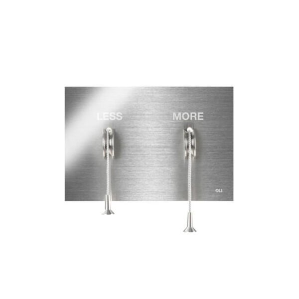 LESS IS MORE 沖水面板：圖片 4
